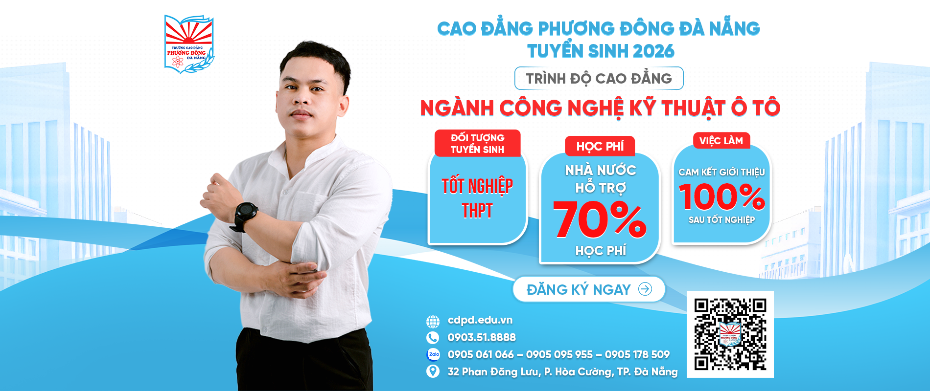 Banner Tuyển sinh Công nghệ Kỹ thuật Ô tô